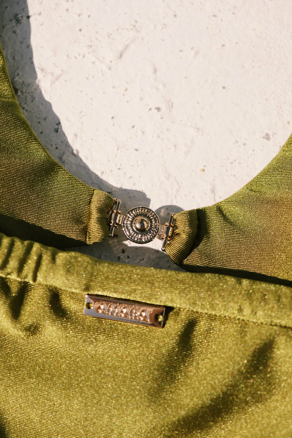 THE JASMINE TOP IN PISTACHIO